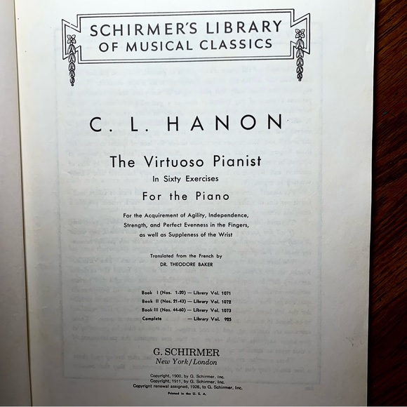 Piano music book finger exercises - Picture 3 of 7